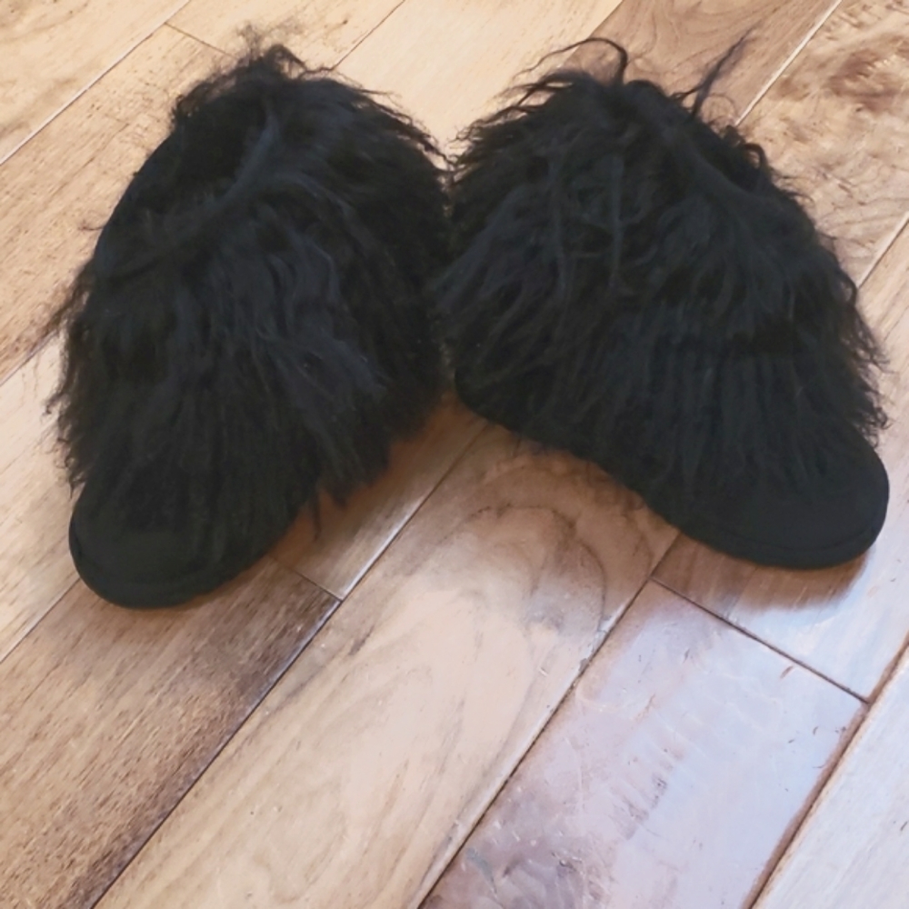 UGG Mongolian Wool Booties